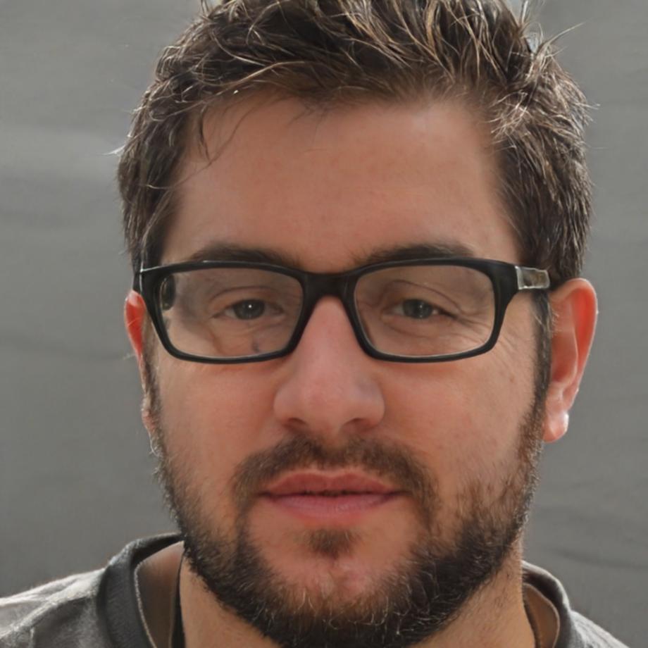 Business professional reviewing financial models