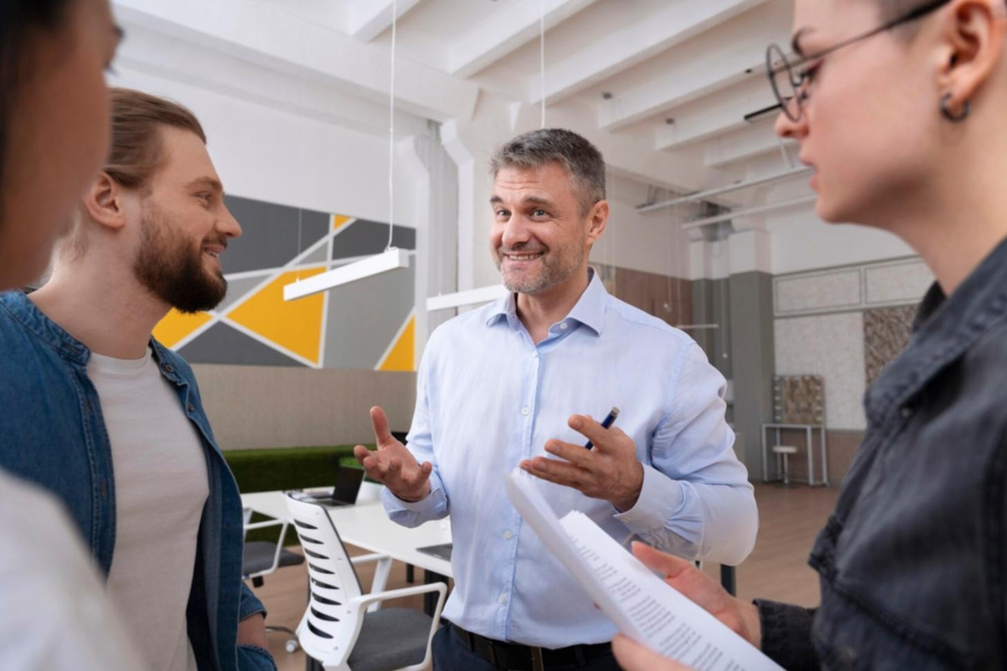 Professional consultation session for financial planning